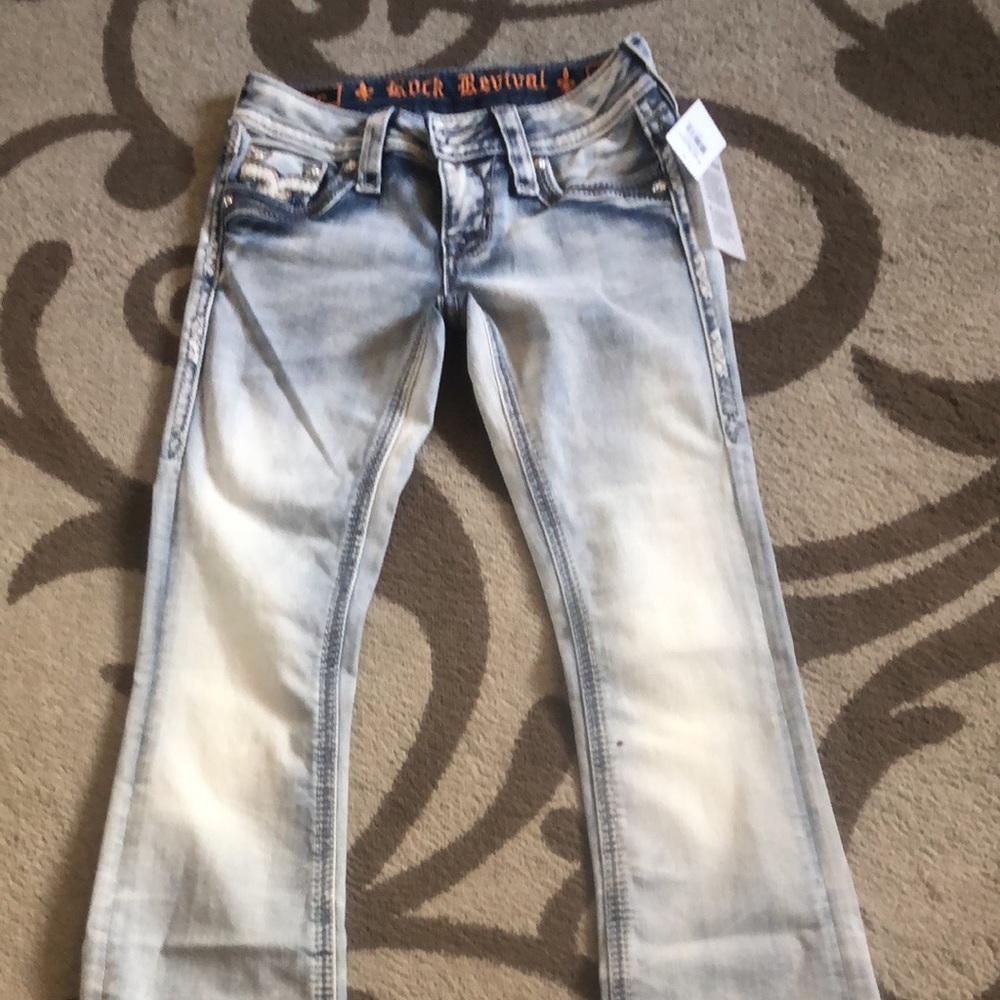 Rock revival jeans boot cut size 23x31